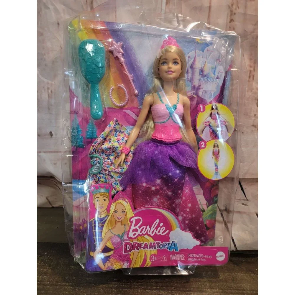 Barbie dreamtopia mermaid‎ princess rainbow Mattel toy